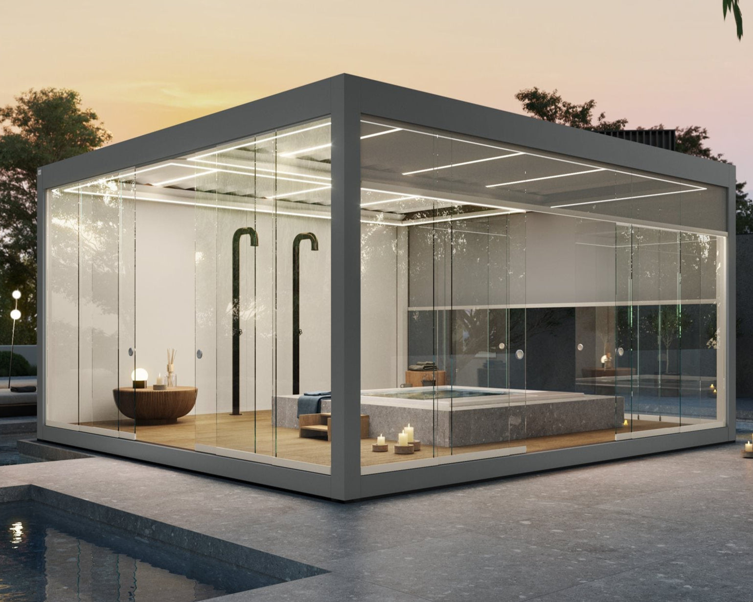 Imago Freihstende Pergola