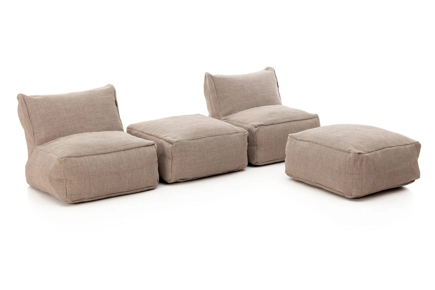 DOTTY Connect – Lounge Duo + Poufs - Schweizer Wohnkonzept
